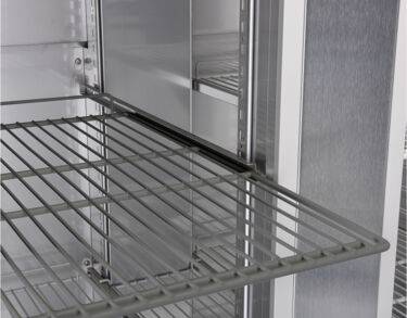 Glissière inox droite en