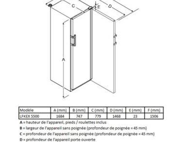 Armoire positive ATEX 5°C ± 3°C, 558L