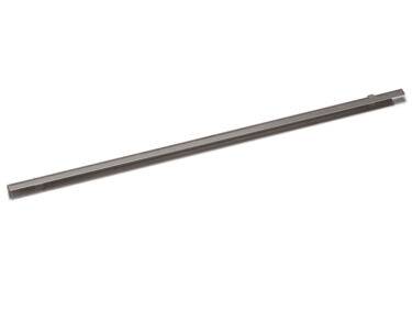 Glissière inox droite en