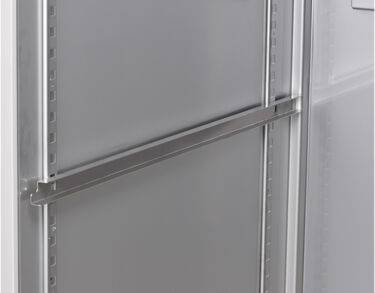 Glissière inox gauche en