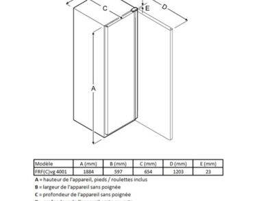 Armoire positive, cuve PS, carrosserie époxy blanc, 420L