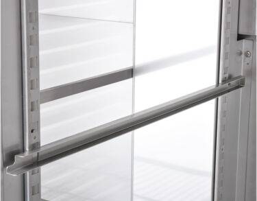 Glissière inox gauche en