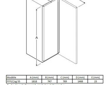 Armoire négative statique, carrosserie epoxy blanc, 499L