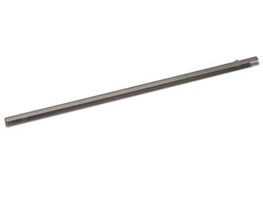Glissière inox droite en