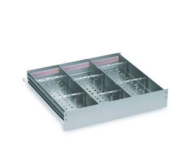 Tiroir aluminium  (fond perforé) pour ER600/660/1400