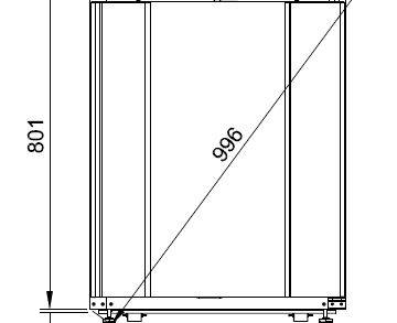 Table top positif labo 125L qualifiable +5°C +/-3K