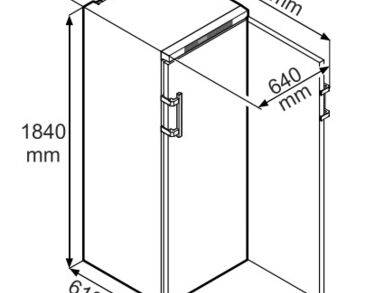 Armoire négative ATEX -20°C, 310 litres, 8 tioirs